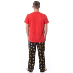Disney Mens' The Incredibles Logo Sleep Pajama Set Shirt Pants Multicolored -Sleepwear Sales Store GUEST 00fe18c6 6184 44f9 8f7a 7e718433ed9a