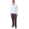 Marvel Mens' Spider-Man Vintage Superhero Icon Sleep Pajama Pants Black