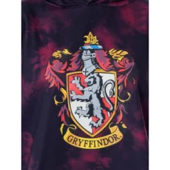 Harry Potter Womens' Hogwarts Houses Tie Dye Cropped Hooded Jogger Set -Sleepwear Sales Store GUEST 04371bdb 82ab 4917 b949 e8c3ba3f8e42