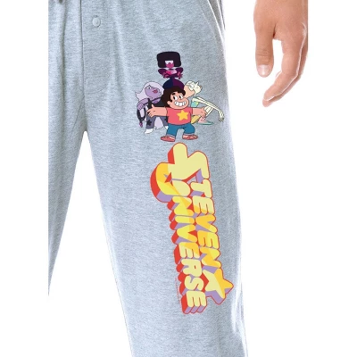 Steven Universe Mens' TV Show Characters Garnet Sleep Pajama Pants Grey 1 Steven Universe Mens' TV Show Characters Garnet Sleep Pajama Pants Grey