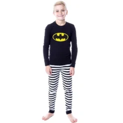 DC Comics Batman Classic Logo Tight Fit Cotton Matching Family Pajama Set -Sleepwear Sales Store GUEST 043a4048 c6ab 43f6 b04b 8c1ab99c7c0d