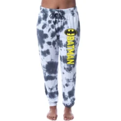 DC Comics Womens' Batman Granite Tie Dye Bat Logo Sleep Jogger Pajama Pants Multicolored -Sleepwear Sales Store GUEST 04f1df10 f9bd 425f ad22 1dc3802eac9f