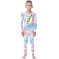 DC Comics Kids' The Flash Girls Boys 2 Piece Tight Fit Youth Pajama Set Multicolored -Sleepwear Sales Store GUEST 06785bee 535d 41a6 ba81 62b2bac0f13f