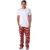 South Park Mens' TV Show Stan Kyle Cartman Kenny Christmas Pajama Pants Red