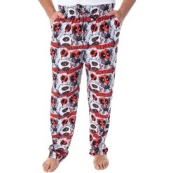 Marvel Men's Deadpool Chibi Character Print Adult Sleep Lounge Pajama Pants Chibi Deadpool -Sleepwear Sales Store GUEST 079d5667 4958 4bc6 8537 93f47c2e816b