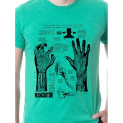 Universal Monsters Mens' Frankenstein Character Halloween Sleep Pajama Set Multicolored