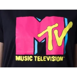 MTV Womens' Music Television Neon Cassette Tape Sleep Pajama Set Short Multicolored -Sleepwear Sales Store GUEST 09eeacf7 2d34 40d3 9769 0d96ee8cf1b6