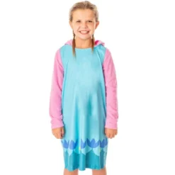 Dreamworks Trolls Movie Girls' Poppy Hooded Costume Nightgown Sleep Shirt Multicolored -Sleepwear Sales Store GUEST 0be28e7d 68a8 4c2d b1c4 fccbc79f3846