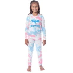DC Comics Batman Unisex Youth Child Girls' Boys' Sleep Tight Fit Pajama Set Multicolored -Sleepwear Sales Store GUEST 0c3aa8a0 3171 4656 80fa 7f1dd935ae1a