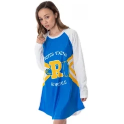 Riverdale Women's River Vixens Costume Raglan Sleep Shirt Pajama Nightgown -Sleepwear Sales Store GUEST 0d8020ac 4b06 4020 b8db a5cf54b81b00