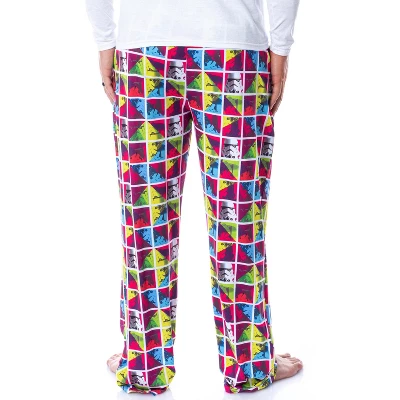 Star Wars Mens' Stormtrooper Color Frames Pop Art Sleep Pajama Pants Multicolored 3 Star Wars Mens' Stormtrooper Color Frames Pop Art Sleep Pajama Pants Multicolored - Image 3