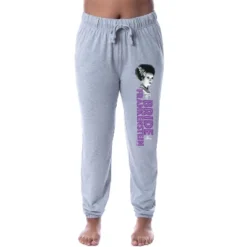 Universal Monsters Womens' The Bride Of Frankenstein Jogger Pajama Pants Grey -Sleepwear Sales Store GUEST 0ed06d7d f5fd 4759 b9af 0f335542fce2