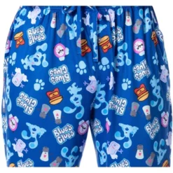 Nickelodeon Mens' Blue's Clues Icon Tossed Print Sleep Pajama Pants Blue 7 Nickelodeon Mens' Blue's Clues Icon Tossed Print Sleep Pajama Pants Blue -Sleepwear Sales Store GUEST 1121fc53 bf77 45ec a394 cc614b7a85ae