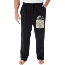 The Goonies Men's Skull And Map Logo Loungewear Sleep Bottoms Pajama Pants Black -Sleepwear Sales Store GUEST 12130b02 f53f 4e69 886f beb842073ca1