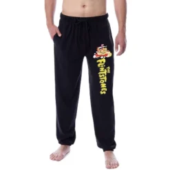 The Flintstones Mens' Cartoon Characters Sleep Jogger Pajama Pants Black 5 The Flintstones Mens' Cartoon Characters Sleep Jogger Pajama Pants Black -Sleepwear Sales Store GUEST 1318cdfe 1ee8 4b65 8425 d3525e93a5b4