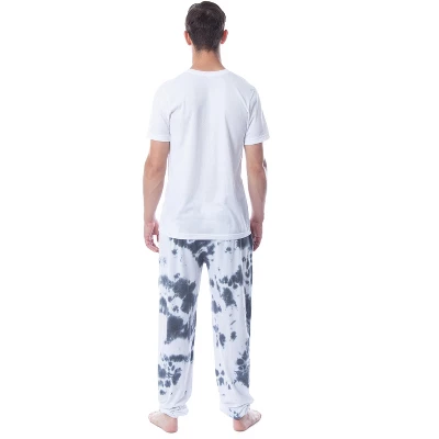 Nickelodeon SpongeBob SquarePants Mens' Far Out Sleep Pajama Set Multicolored 3 Nickelodeon SpongeBob SquarePants Mens' Far Out Sleep Pajama Set Multicolored - Image 3