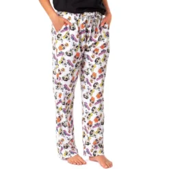 The Powerpuff Girls Womens' TV Series Show Characters Sleep Pajama Pants White -Sleepwear Sales Store GUEST 16a7f2e6 5a20 4620 b21c c110b57d5a8d