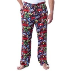 Marvel Mens' Avengers Unite Allover Character Loungewear Pajama Pants Multicoloured -Sleepwear Sales Store GUEST 18278225 08bd 416f b5ba c2f9a1405090