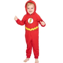 DC Comics Toddler Kids Superhero Character Hooded Union Suit Footless Pajamas -Sleepwear Sales Store GUEST 1860168d cb1d 4188 923b 9fed23057523