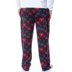 Marvel Mens' Spider-Man Vintage Superhero Icon Sleep Pajama Pants Black -Sleepwear Sales Store GUEST 1888d918 df6f 42fe 9f44 15903bc5c112