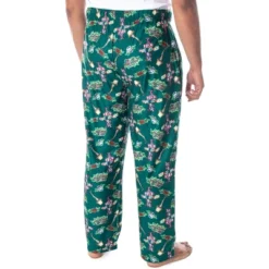 A Christmas Story Men's Movie Inspired Allover Print Sleep Pajama Pants Green