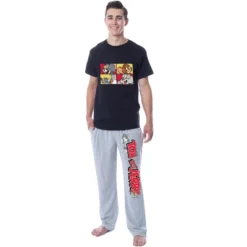 Tom And Jerry Men's Classic Characters Logo Sleep Pajama Set Multicolored 5 Tom And Jerry Men's Classic Characters Logo Sleep Pajama Set Multicolored -Sleepwear Sales Store GUEST 1901e686 af4f 4ae7 8757 61bde7187915