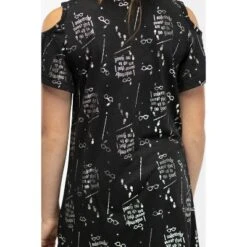 Harry Potter Women's Juniors Up To No Good Cold Shoulder Nightgown 10 Harry Potter Women's Juniors Up To No Good Cold Shoulder Nightgown -Sleepwear Sales Store GUEST 19d0cca5 dc45 4abf b19a b640ecae5478