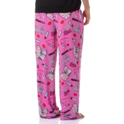 Mean Girls Women's Burn Book Icons And Movie Quotes Lounge Pajama Pants Pink -Sleepwear Sales Store GUEST 1cbe3091 46da 4656 a119 0332bd4c24df