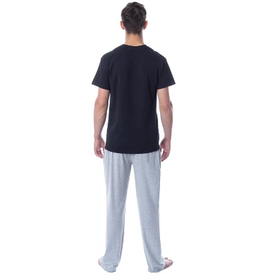 Tom And Jerry Men's Classic Characters Logo Sleep Pajama Set Multicolored 1 Tom And Jerry Men's Classic Characters Logo Sleep Pajama Set Multicolored