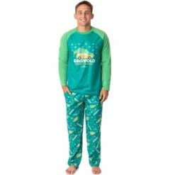 National Lampoon's Christmas Vacation Mens' Griswold Family Sleep Pajama Set Green -Sleepwear Sales Store GUEST 1ed13e8a 9aa5 429d 8ca8 e331c06023a1
