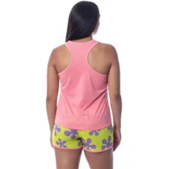 Nickelodeon SpongeBob SquarePants Womens' Patrick Tank Pajama Short Set Pink -Sleepwear Sales Store GUEST 1f8734eb d98a 4215 8df7 d24061f2f18c