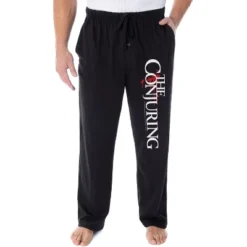 The Conjuring Men's Movie Film Logo Loungewear Sleep Bottoms Pajama Pants Black -Sleepwear Sales Store GUEST 1faa2140 e68a 4753 949e a2ccc2f77360