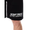 Star Trek The Next Generation TNG Mens' TV Show Logo Sleep Pajama Shorts Black