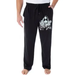Tim Burton's Corpse Bride Men's Emily Character Loungewear Pajama Pants Black -Sleepwear Sales Store GUEST 22ace6a5 9cef 4cb2 98af c2902b376260