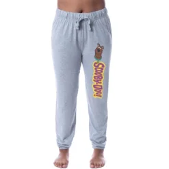 Scooby-Doo Womens' Scooby Character Logo Icon Sleep Jogger Pajama Pants Grey -Sleepwear Sales Store GUEST 2325172b d098 4b37 acbd e9ead5b0c22c