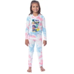 DC Comics Kids' Super Hero Girls 2 Piece Tight Fit Youth Pajama Set Multicolored -Sleepwear Sales Store GUEST 24d35eed db5c 49ca 8f10 a23ffd04406a