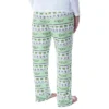 Star Wars Womens' The Mandalorian Baby Yoda Grogu Ugly Sweater Pajama Pants Green