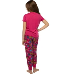 LOL Surprise! Girls Glam 10 Jogger Pants And Shirt Sleepwear 2 Piece Pajama Set Hot Pink -Sleepwear Sales Store GUEST 2503ee47 9528 44df a701 77ada384906f