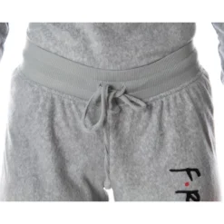 Friends TV Show Logo Juniors' Comfy Shirt And Pants Jogger Pajama Set Classic Friends Logo -Sleepwear Sales Store GUEST 2524aff3 7e36 4619 8674 b32955b64481