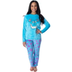 Disney Women's Monsters Inc. Sulley Character Plush Fleece 2 Piece Pajama Set Sulley -Sleepwear Sales Store GUEST 25afe063 6aab 4fe3 9272 17cef4a56e88