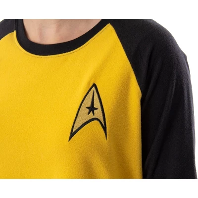 Star Trek Original Series Women's Juniors Raglan Sleep Shirt Nightgown 1 Star Trek Original Series Women's Juniors Raglan Sleep Shirt Nightgown