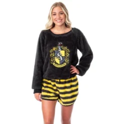 Harry Potter Womens' Sweater And Shorts Sleep Pajama Set-All Houses -Sleepwear Sales Store GUEST 2c5c25b4 298f 4fb7 94b8 453ebcff0fea
