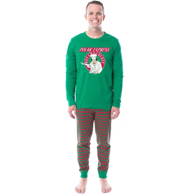 Polar Express Movie Film Hot Chocolate Tight Fit Family Pajama Set 2 Polar Express Movie Film Hot Chocolate Tight Fit Family Pajama Set - Image 2