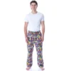 Nickelodeon Men's 90s Cartoon Characters Allover Loungewear Pajama Pants Multi