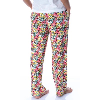 Nickelodeon Womens' SpongeBob SquarePants Patrick Character Pajama Pants Multicolored 3 Nickelodeon Womens' SpongeBob SquarePants Patrick Character Pajama Pants Multicolored - Image 3
