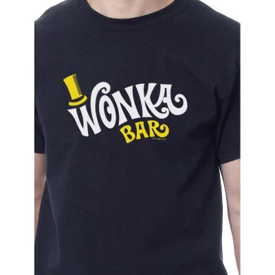 Willy Wonka Mens' Wonka Chocolate Bar Sleep Pajama Set Shirt Pants Multicolored 1 Willy Wonka Mens' Wonka Chocolate Bar Sleep Pajama Set Shirt Pants Multicolored
