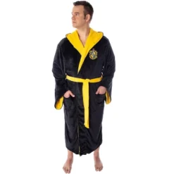 Harry Potter Adult Fleece Plush Hooded Robe - Big And Tall -Sleepwear Sales Store GUEST 32564c9d e442 4440 a61a bcaca05dd5ee