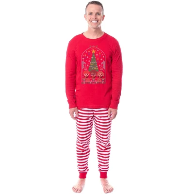 Harry Potter Christmas Sweater Golden Trio Tight Fit Family Pajama Set 2 Harry Potter Christmas Sweater Golden Trio Tight Fit Family Pajama Set - Image 2