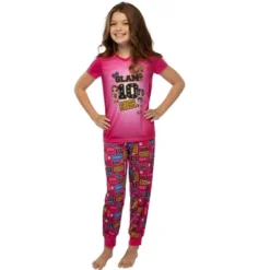 LOL Surprise! Girls Glam 10 Jogger Pants And Shirt Sleepwear 2 Piece Pajama Set Hot Pink -Sleepwear Sales Store GUEST 3862d360 26fd 408f 8a75 1257b389a66d