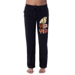 Nickelodeon Womens' Avatar The Last Airbender Appa Yip Yip Pajama Pants Black -Sleepwear Sales Store GUEST 3a803465 e127 4f05 8917 4edc9b22dcf0